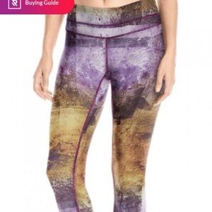 Lucy capri kaleidoscope leggings euc